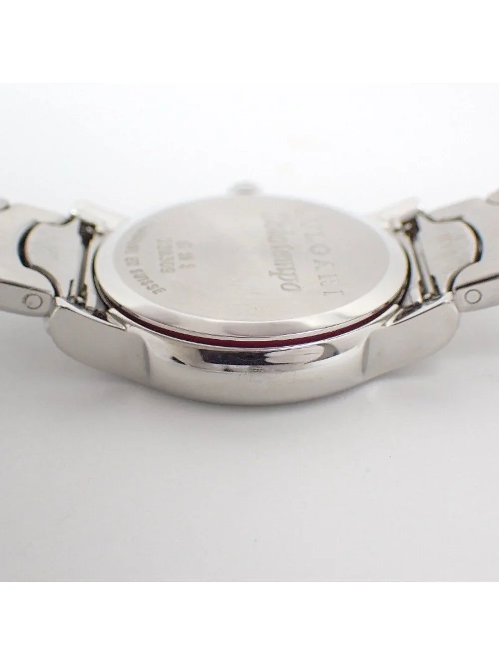 Bvlgari Solo Tempo Quartz Watch White Dial SS Pawn